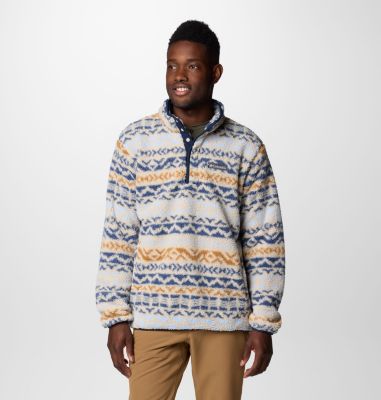 Columbia half zip fleece mens hotsell