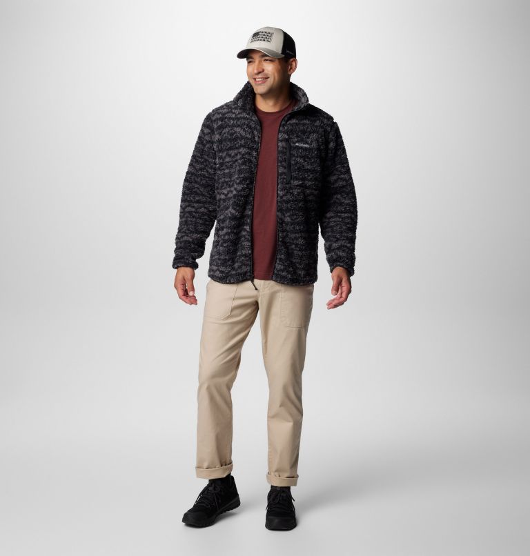 Chaqueta de forro polar Winter Pass II para hombre, Color: Shark Madras Tonal, image 3