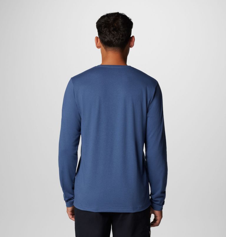 Men's PHG Tough Line Long Sleeve Shirt, Color: Zinc Heather, Tough Buck, image 2