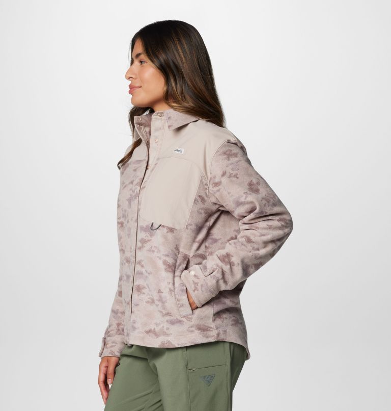 Columbia UNCHARTED - Maglietta a manica lunga - shark/grigio scuro