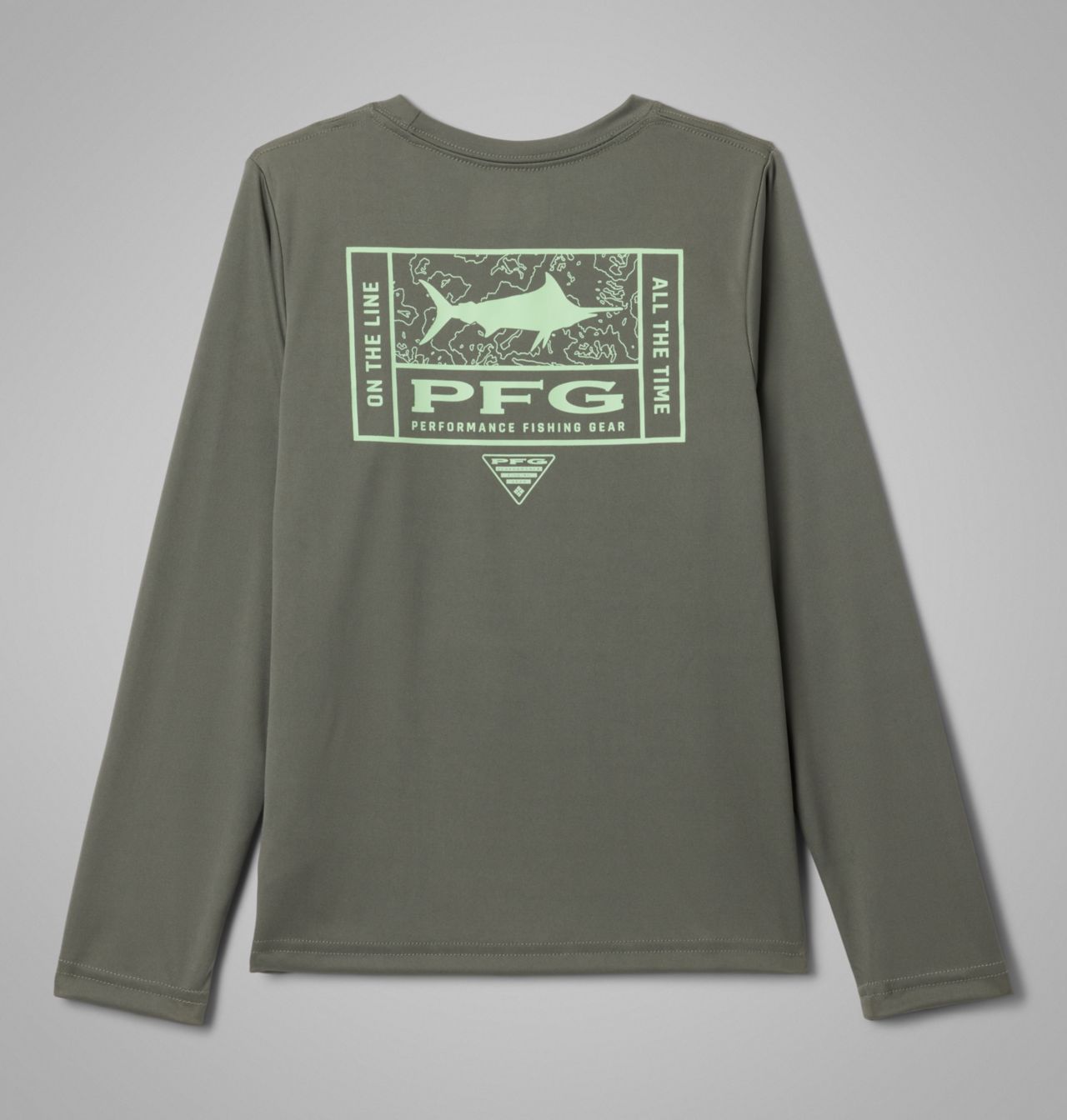 Boys' PFG Terminal Tackle Line Time Long Sleeve Shirt 2