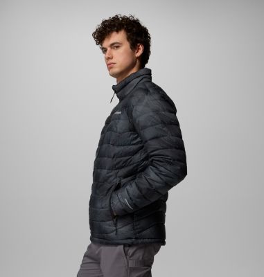 Powder Lite II isolierte Jacke mit Print für Männer, Color: Black Topolines Print, image 8