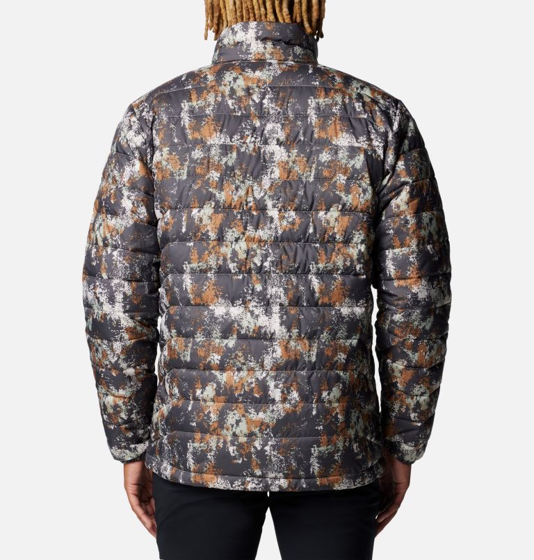 Veste Isolée avec Imprimé Powder Lite II Homme, Color: Dark Stone Timberwild Print, image 2
