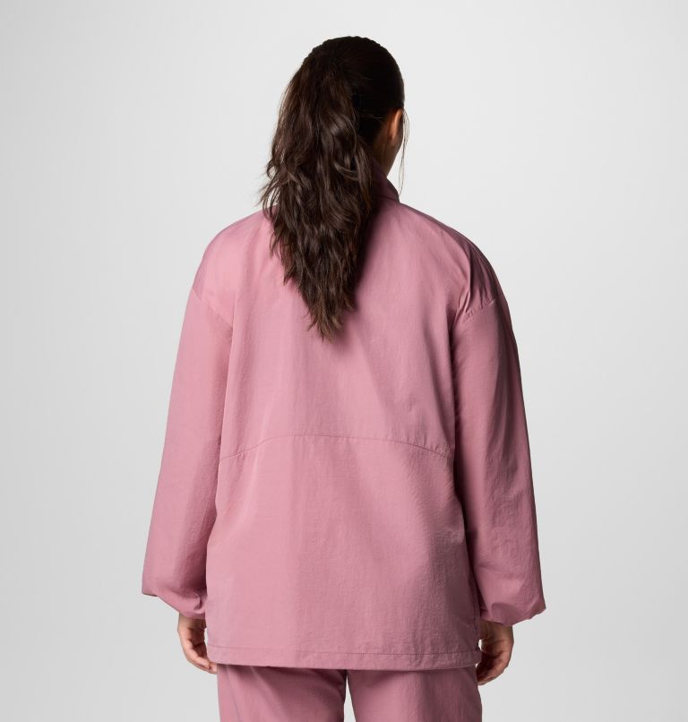 Anorak fácil de guardar Boundless Adventure para mujer, Color: Fig, image 2