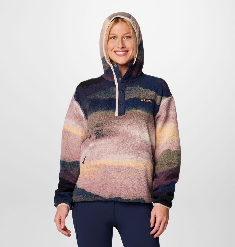 Women's Helvetia™ II Sherpa Fleece Printed Hoodie | Columbia Sportswear