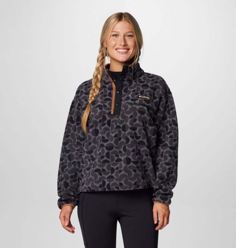 Sherpa half zip women's sale