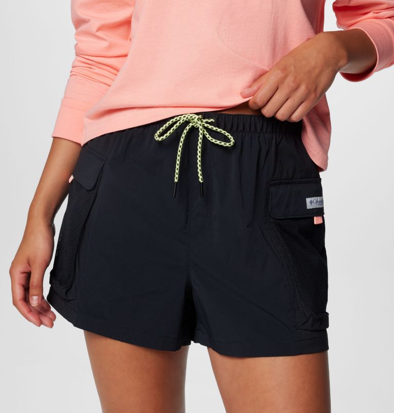 Women's PFG Open Water Shorts, Color: Black, image 5