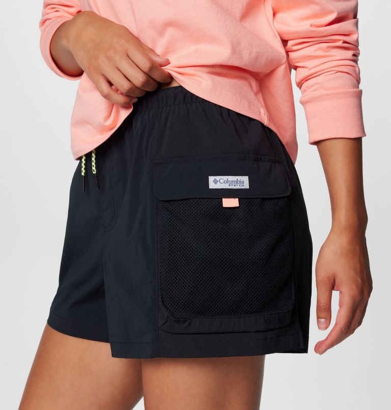 Women's PFG Open Water Shorts, Color: Black, image 7