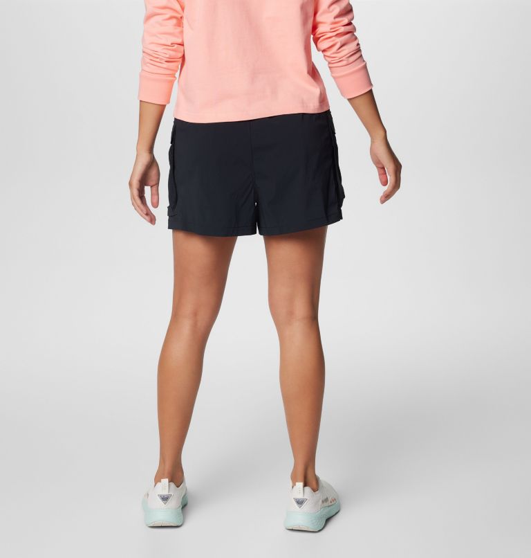 Women's PFG Open Water Shorts, Color: Black, image 2
