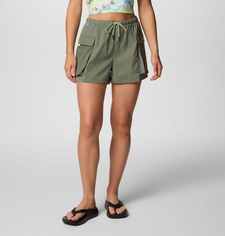 Women's PFG Open Water Shorts, Color: Cypress, image 1