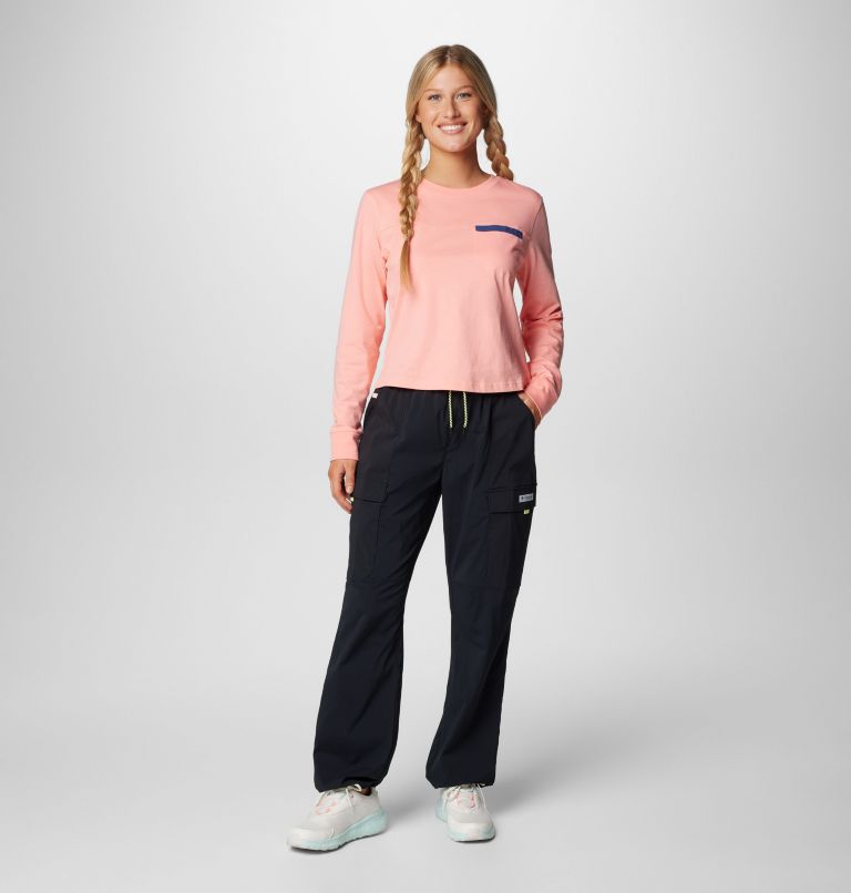 Women's PFG Open Water Trousers, Color: Black, image 3