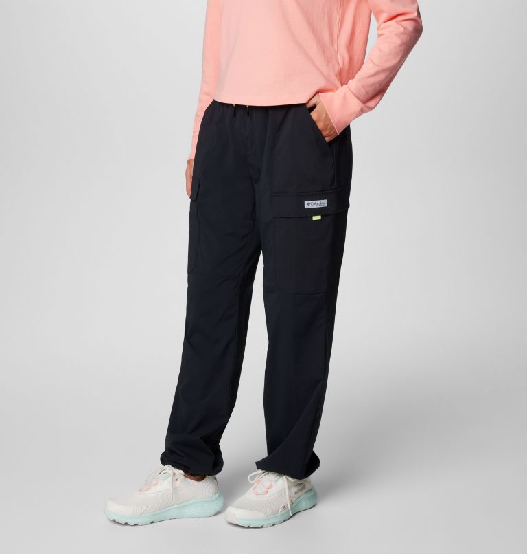 Women's PFG Open Water Trousers, Color: Black, image 4