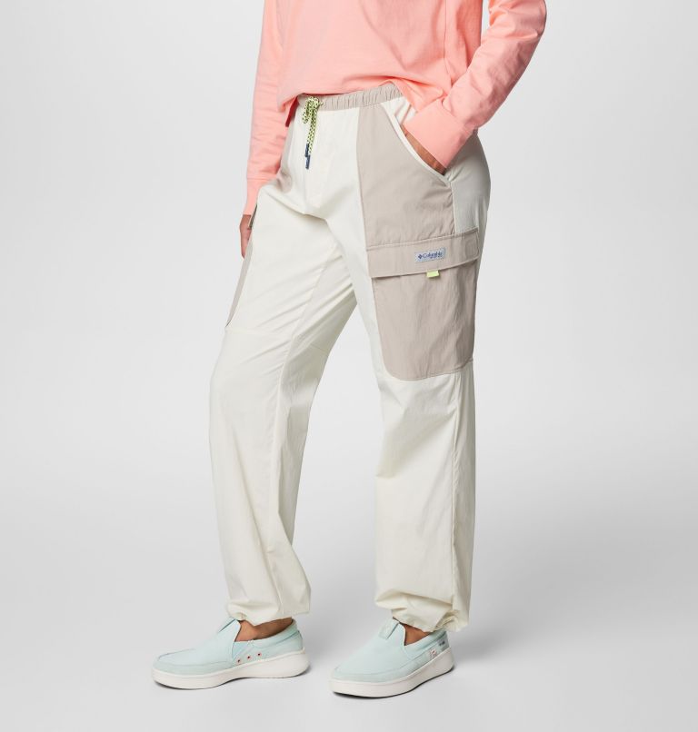 Women's PFG Open Water Trousers, Color: Stone, Crushed Clay, image 4