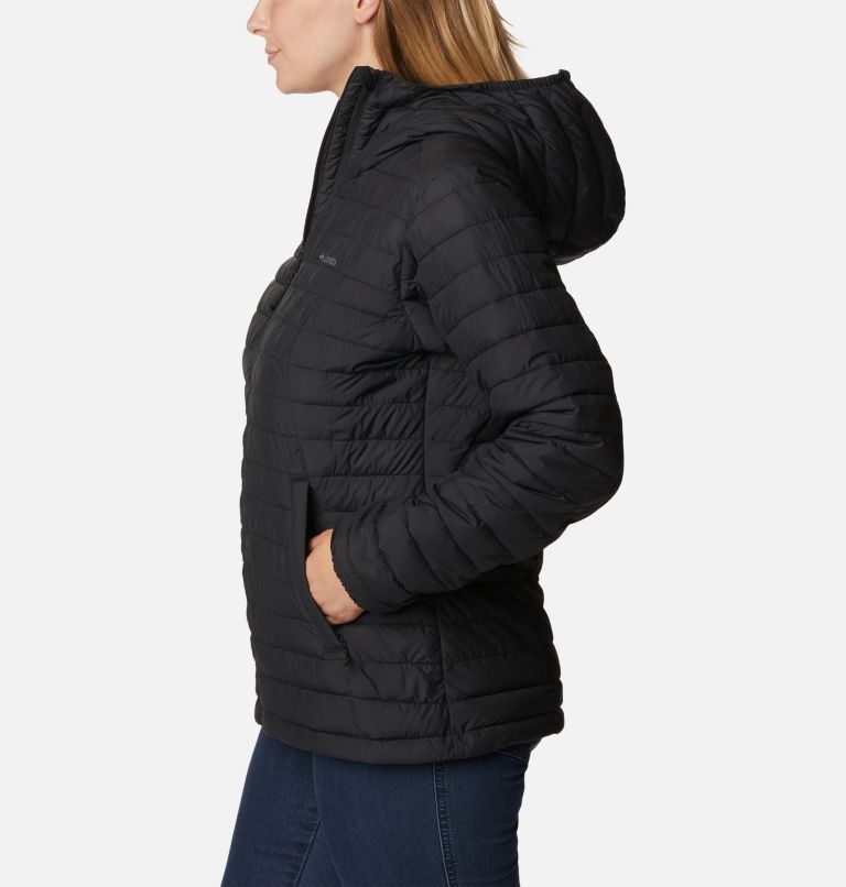 Women's Silver Falls II Hooded Insulated Jacket, Color: Black, image 3