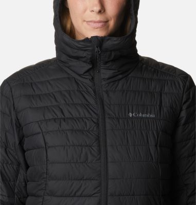 Women's Silver Falls II Hooded Insulated Jacket, Color: Black, image 12