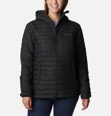 Women's Silver Falls II Hooded Insulated Jacket, Color: Black, image 9