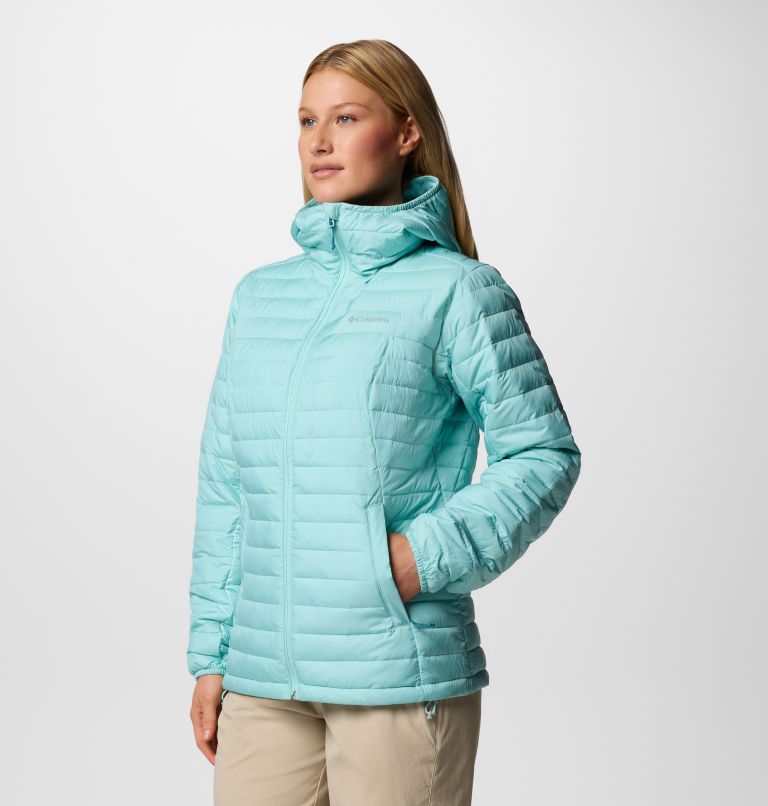 Chaqueta aislante con capucha Silver Falls II para mujer, Color: Spray, image 3