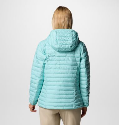 Women's Silver Falls II Hooded Insulated Jacket, Color: Spray, image 6