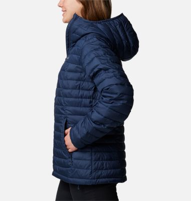 Women's Silver Falls II Hooded Insulated Jacket, Color: Collegiate Navy, image 15