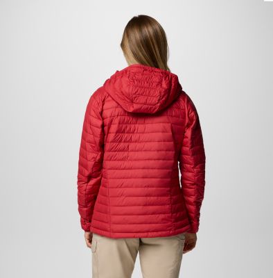 Women's Silver Falls II Hooded Insulated Jacket, Color: Daredevil, image 2