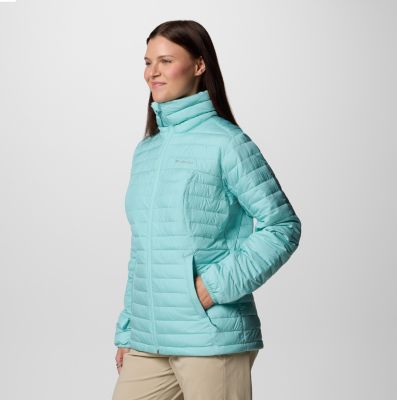Women's Silver Falls II Packable Insulated Jacket, Color: Spray, image 3