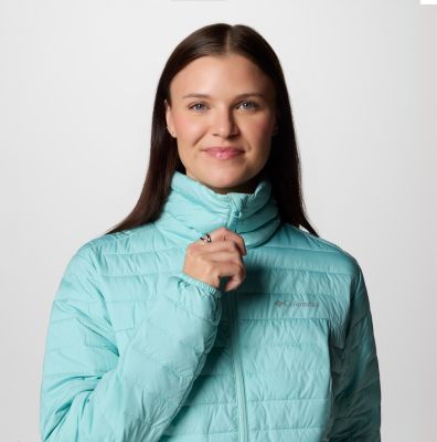 Women's Silver Falls II Packable Insulated Jacket, Color: Spray, image 4