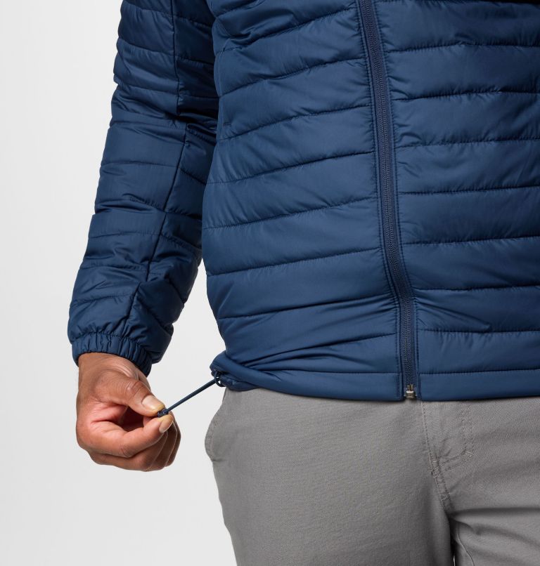 Men's Silver Falls II Hooded Jacket, Color: Collegiate Navy, image 6