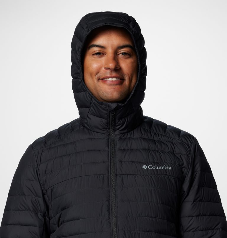 Men's Silver Falls II Hooded Insulated Jacket, Color: Black, image 5