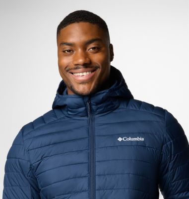 Men's Silver Falls II Hooded Insulated Jacket, Color: Collegiate Navy, image 4