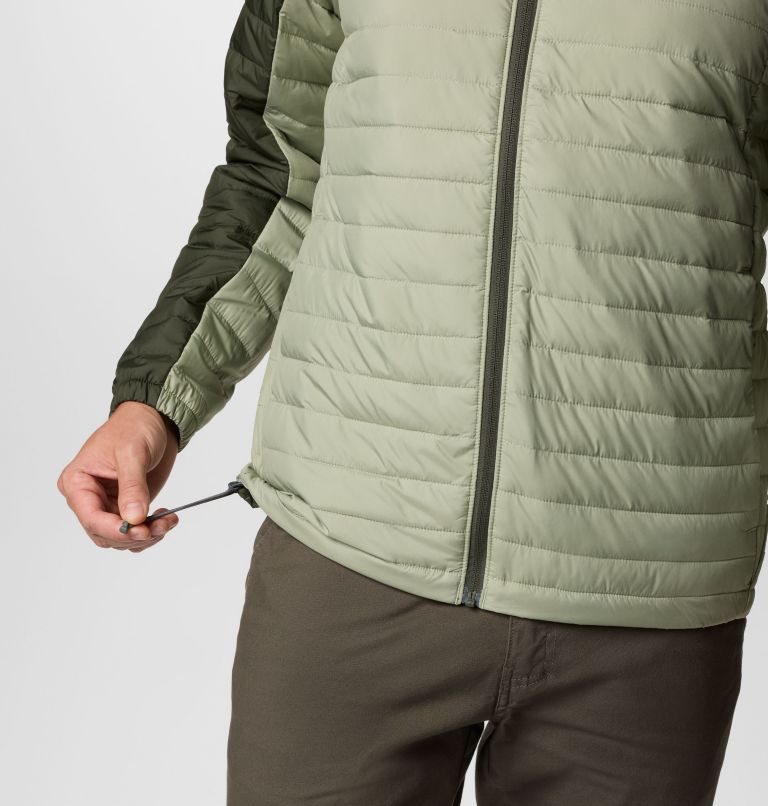 Men's Silver Falls II Jacket, Color: Safari, Greenscape, image 6