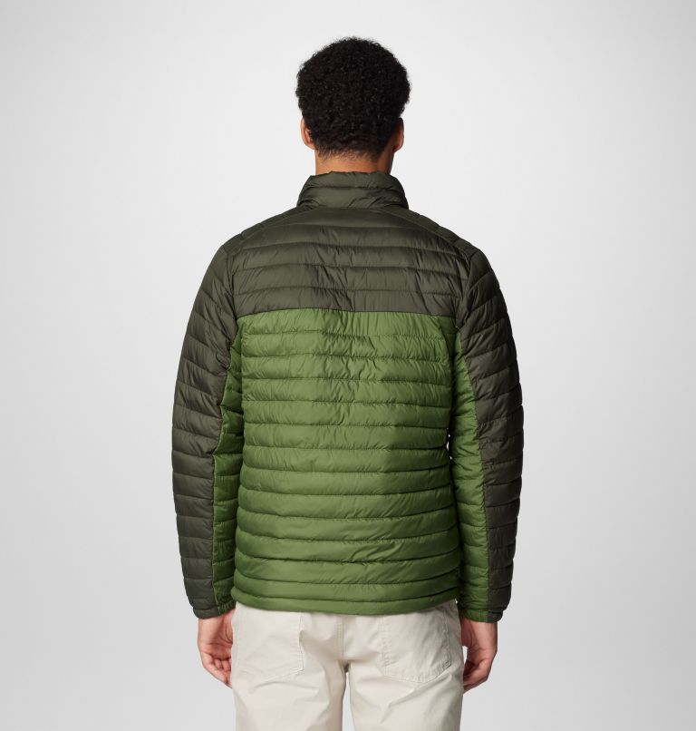 Men's Silver Falls II Jacket, Color: Canteen, Greenscape, image 2