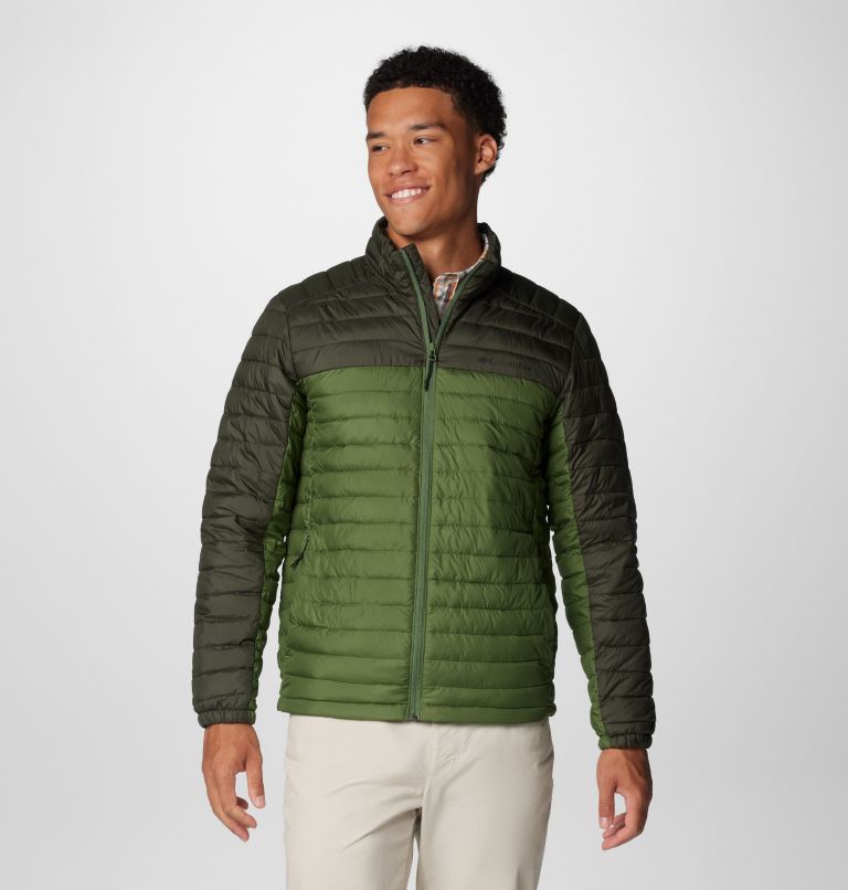 Men's Silver Falls II Jacket, Color: Canteen, Greenscape, image 1