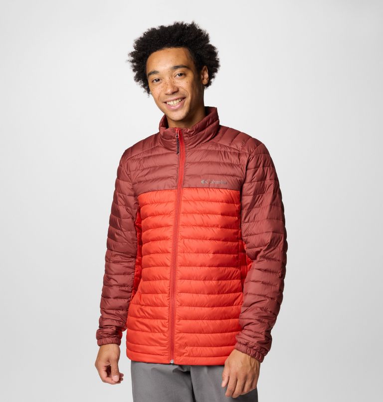 Men's Silver Falls II Jacket, Color: Sail Red, Spice, image 1
