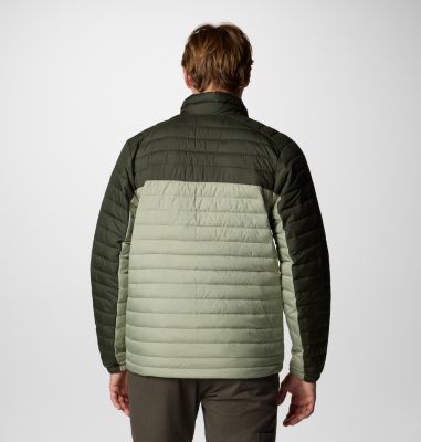 Men's Silver Falls II Packable Insulated Jacket, Color: Safari, Greenscape, image 6