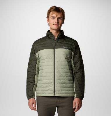Men's Silver Falls II Packable Insulated Jacket, Color: Safari, Greenscape, image 5