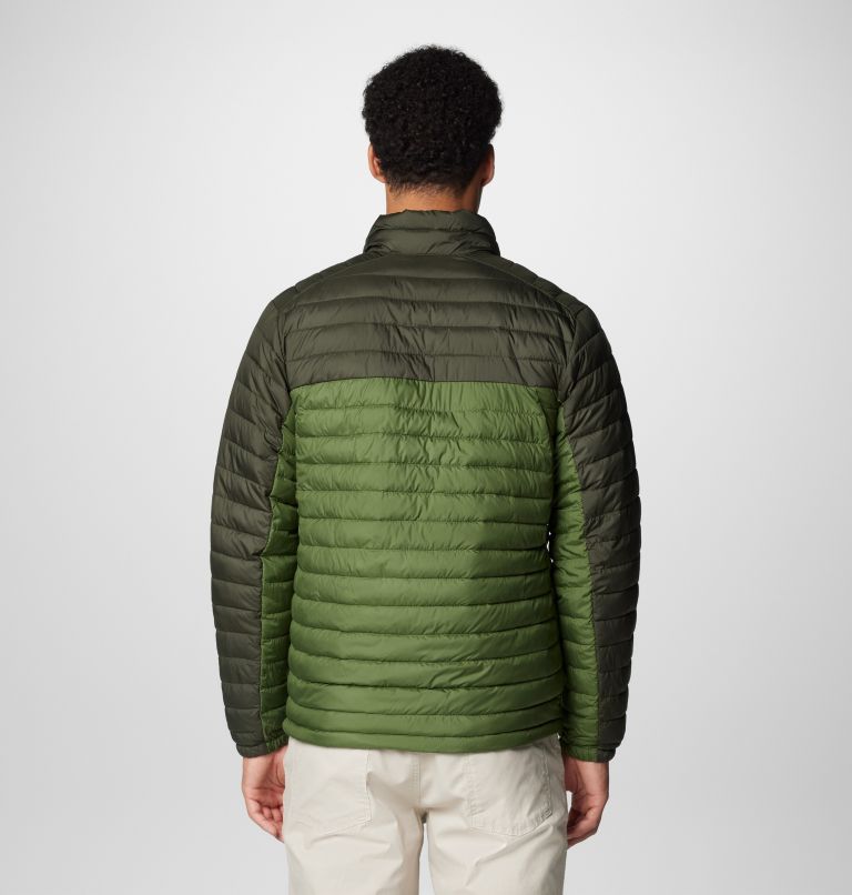 Men's Silver Falls II Packable Insulated Jacket, Color: Canteen, Greenscape, image 2