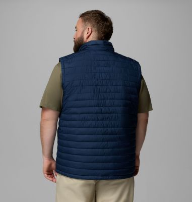 Doudoune Sans Manches Compactable Silver Falls II Homme – Grande Taille, Color: Collegiate Navy, image 2