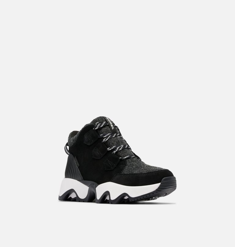 Black bootie sneakers best sale