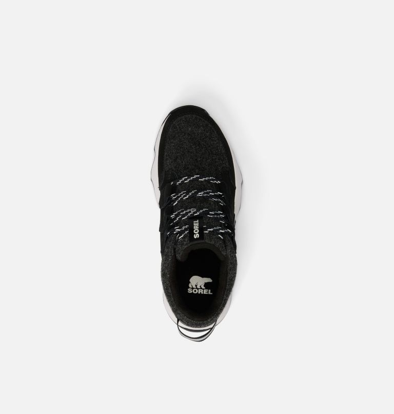 Women's KINETIC IMPACT CARIBOU PLUS Waterproof sneaker Boots, Color: Black, Sea Salt, image 5