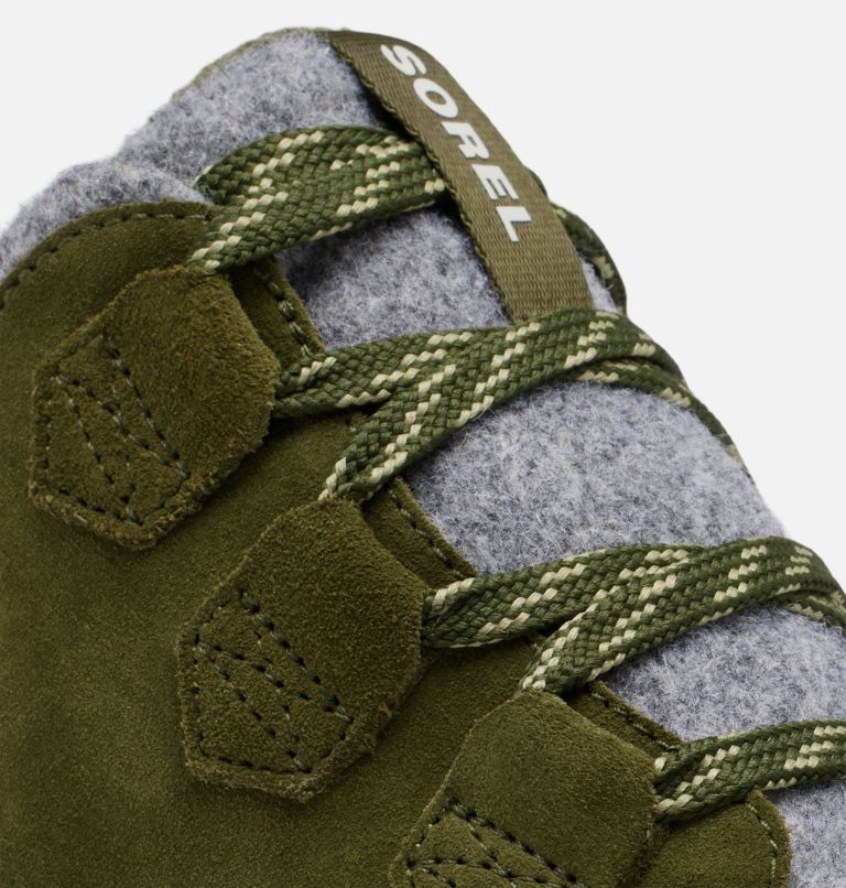 Women's KINETIC IMPACT CARIBOU PLUS Waterproof sneaker Boots, Color: Utility Green, Light Aloe, image 9