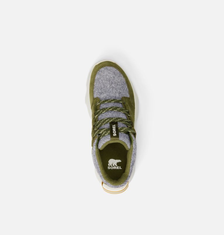 Women's KINETIC IMPACT CARIBOU PLUS Waterproof sneaker Boots, Color: Utility Green, Light Aloe, image 5