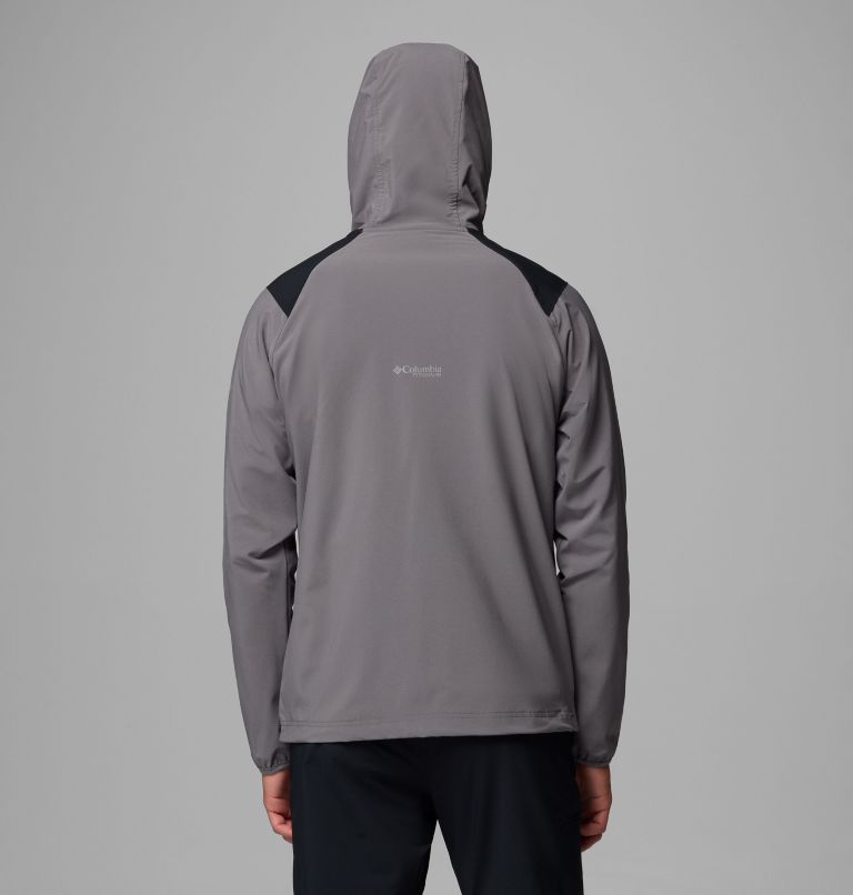 Chaqueta de senderismo softshell Triple Canyon para hombre, Color: City Grey, image 3