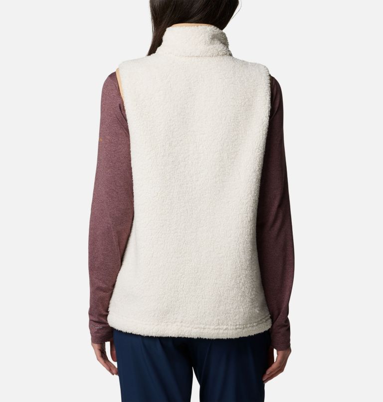 Women's West Bend Fleece Vest II, Color: Chalk, image 2