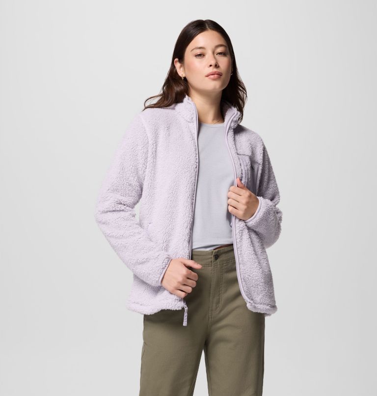 Women's West Bend Full Zip II Fleece Jacket, Color: Lavender Pearl, image 5
