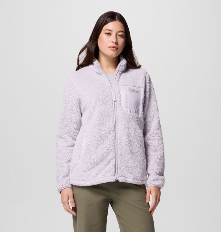 Women's West Bend Full Zip II Fleece Jacket, Color: Lavender Pearl, image 1