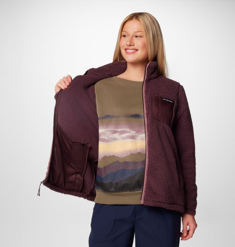 Women's West Bend Full Zip II Fleece Jacket, Color: Moonvista, image 7