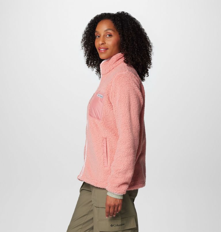 Women's West Bend Full Zip II Fleece Jacket, Color: Pink Agave, image 4