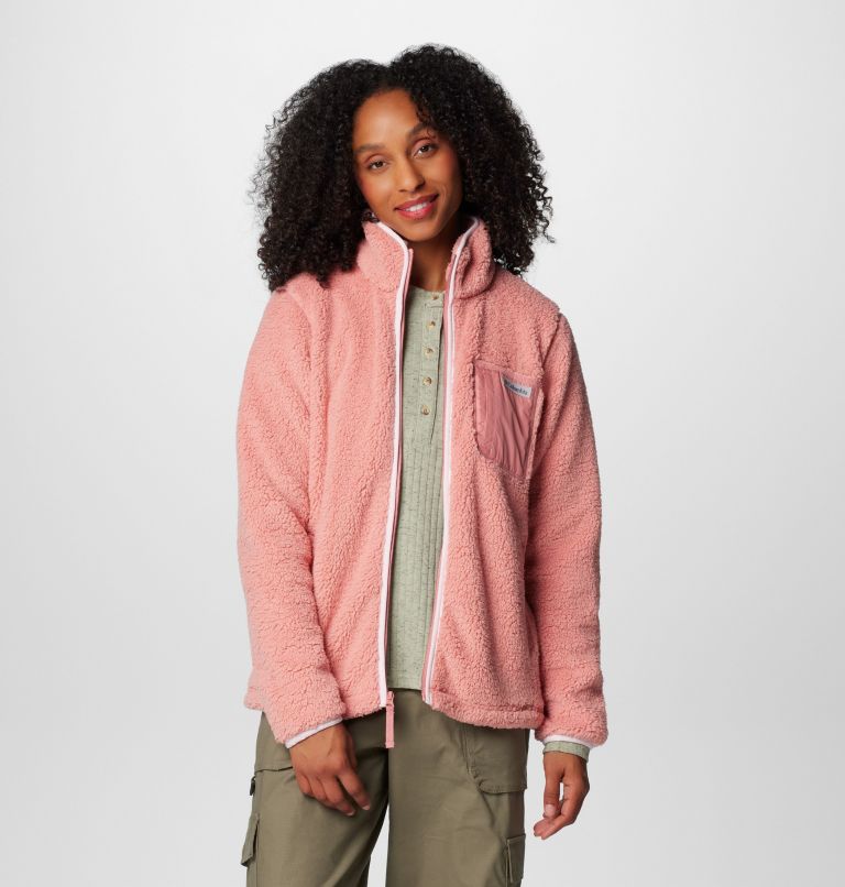 Women's West Bend Full Zip II Fleece Jacket, Color: Pink Agave, image 6