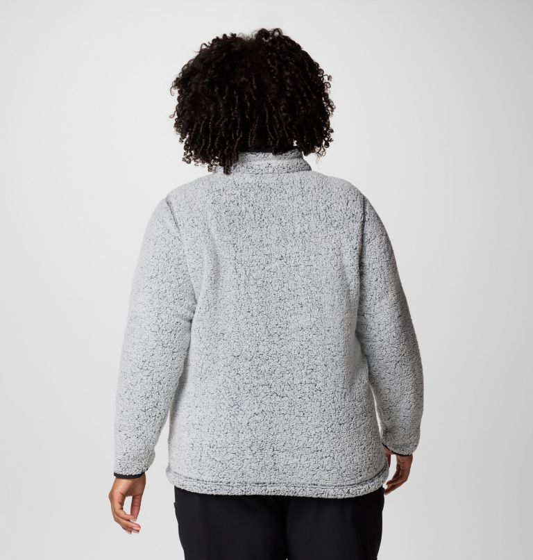 Women's West Bend Full Zip II Fleece Jacket - Plus Size, Color: Black Frosted, image 2