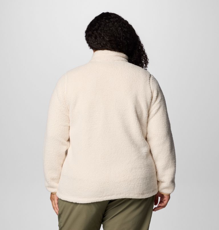 Women's West Bend Full Zip II Fleece Jacket - Plus Size, Color: Chalk, image 2